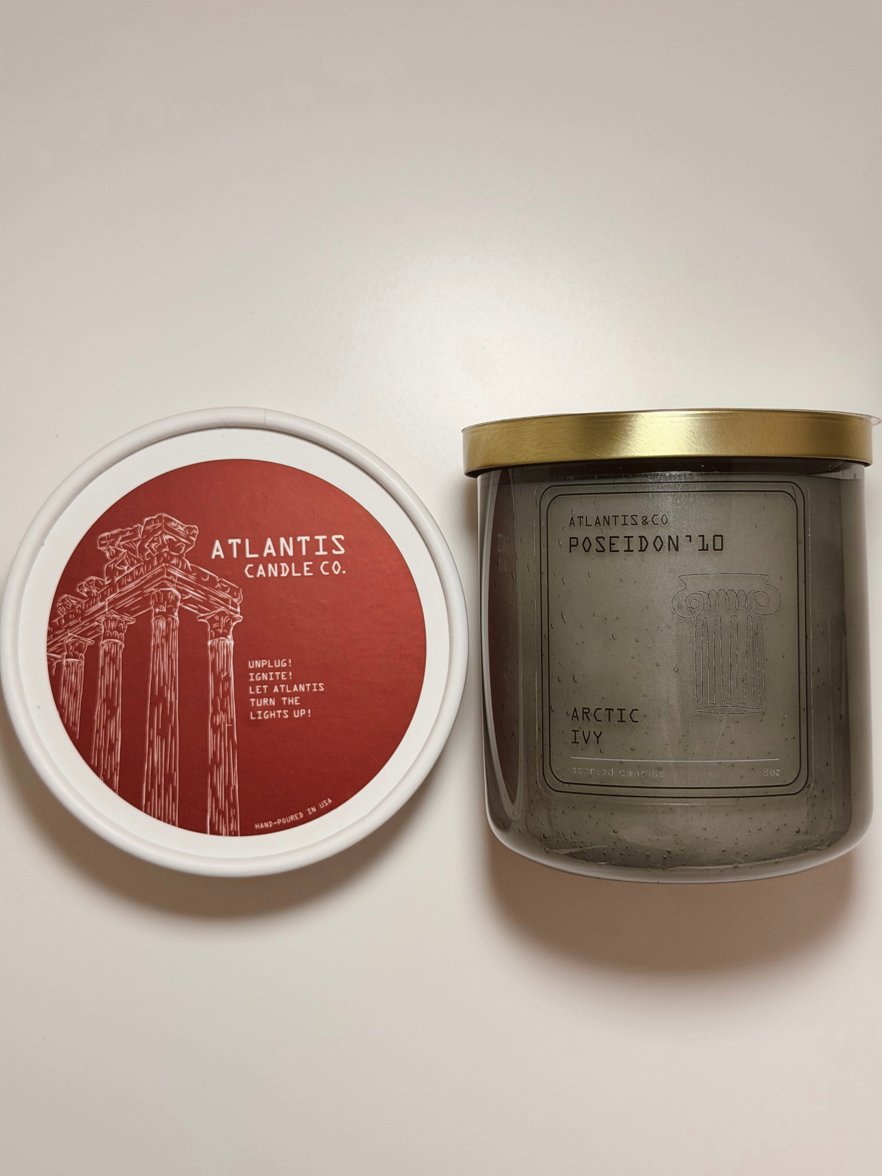 OLIVE BUBBLE ARCTIC IVY CANDLE