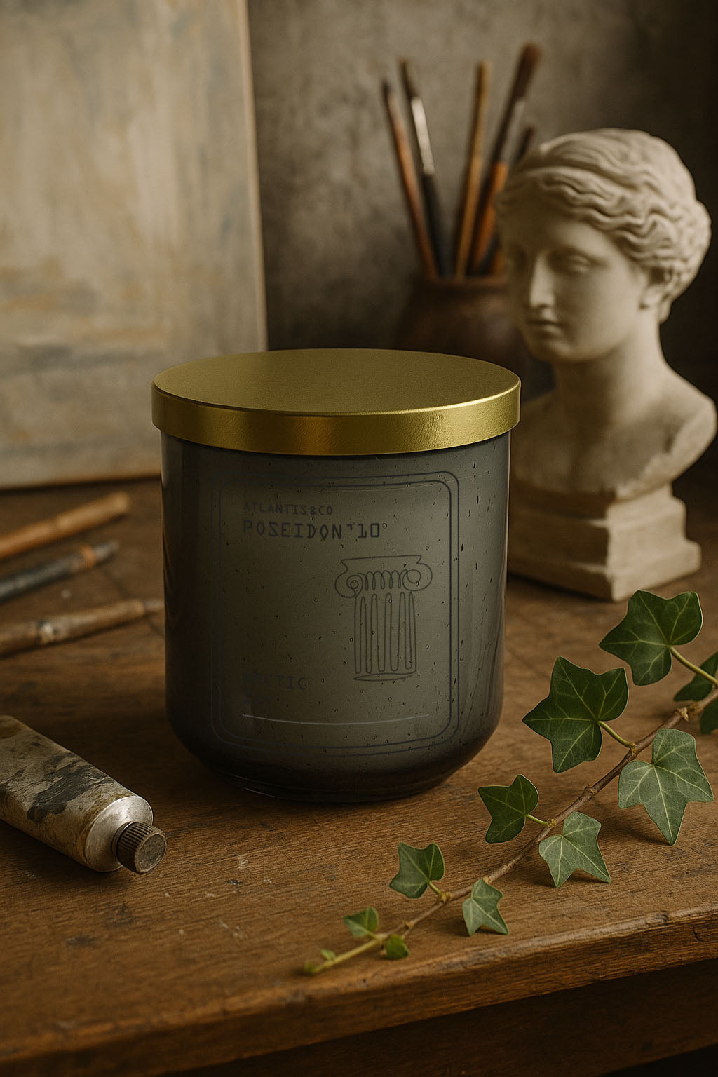 OLIVE BUBBLE ARCTIC IVY CANDLE